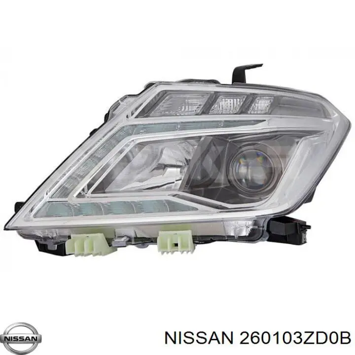 Comprar 260103ZD0B Nissan/Infiniti Faro derecho
