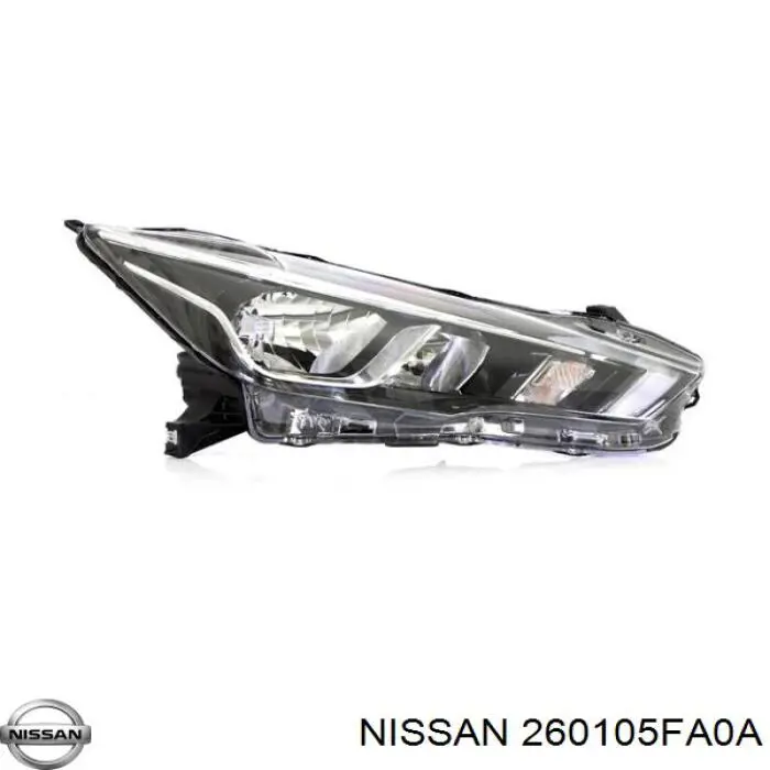 260105FA0A Nissan/Infiniti Luz derecha