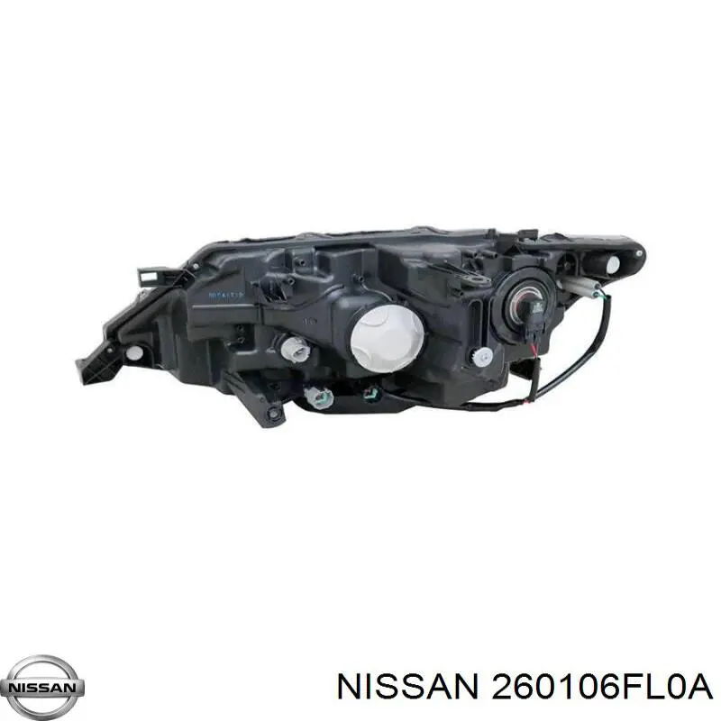 Faro derecho 260106FL0A Nissan/Infiniti