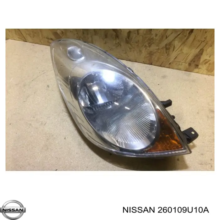 Faro derecho 260109U10A Nissan/Infiniti