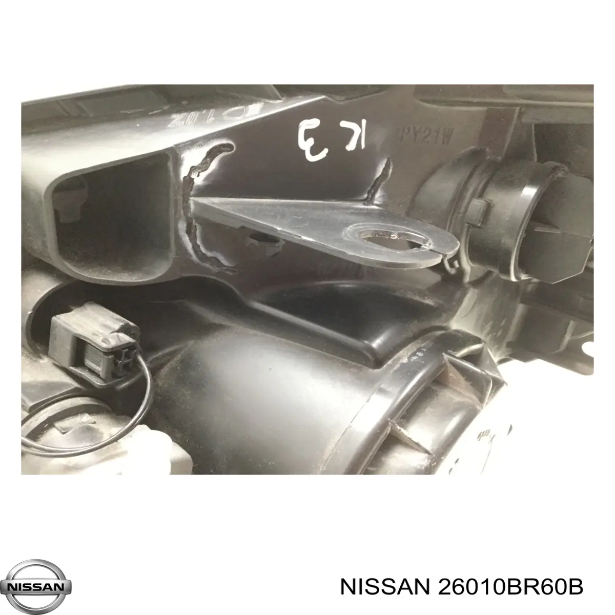 26010BR60B Nissan faro derecho