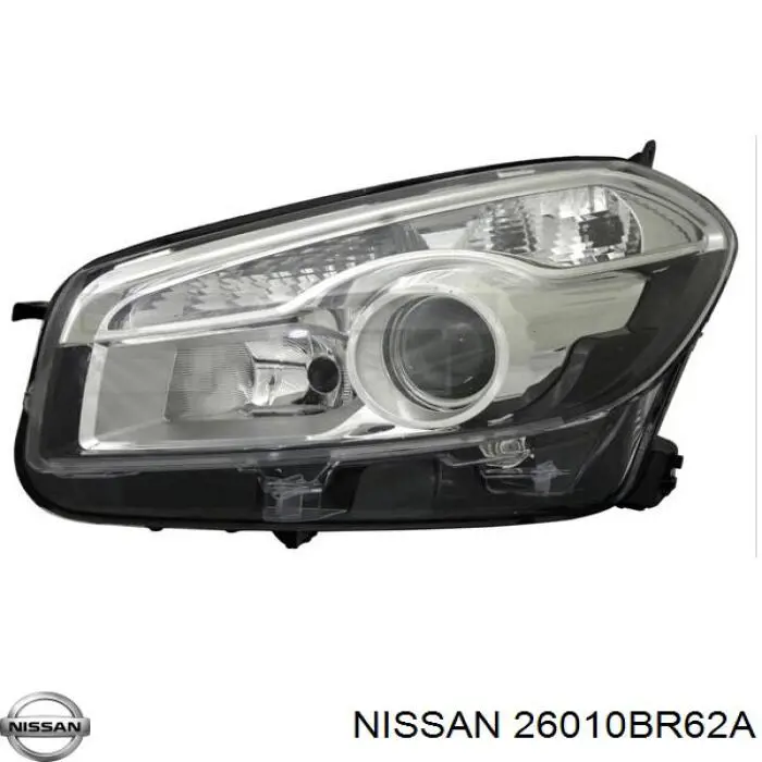 26010BR62A Nissan faro derecho