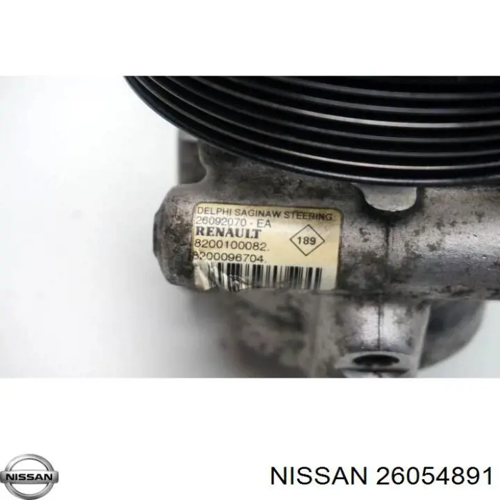 26054891 Nissan/Infiniti Bomba hidráulica de dirección