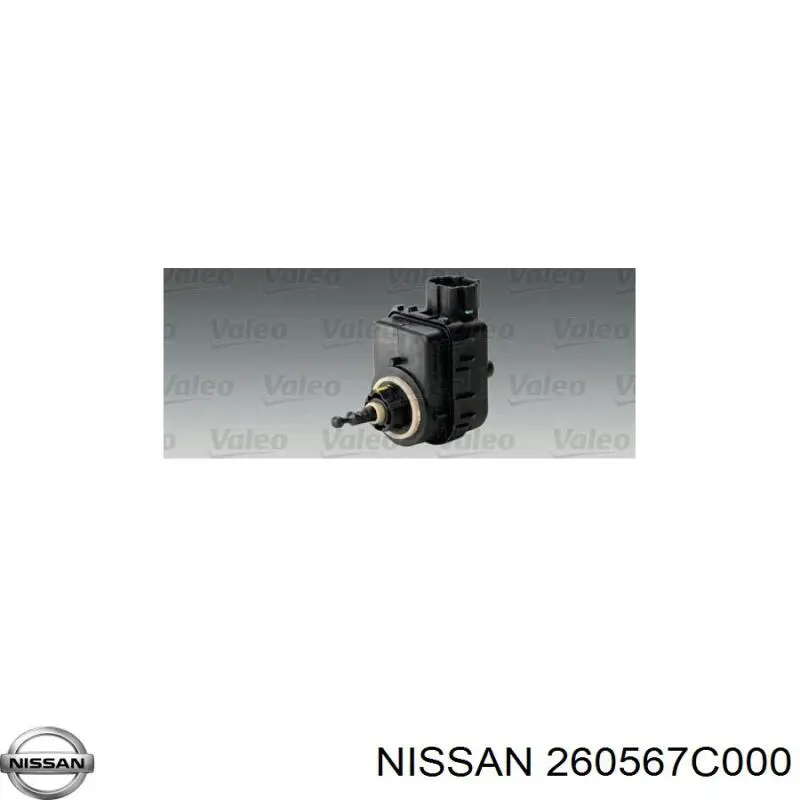 260567C000 Nissan motor regulador de faros