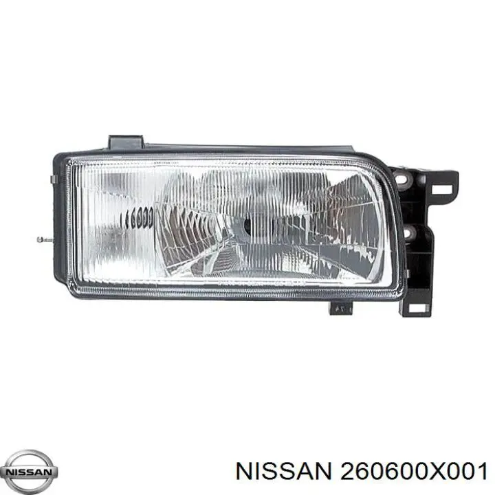 Faro izquierdo 260600X001 Nissan/Infiniti