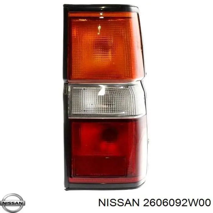 2606092W00 Nissan faro izquierdo