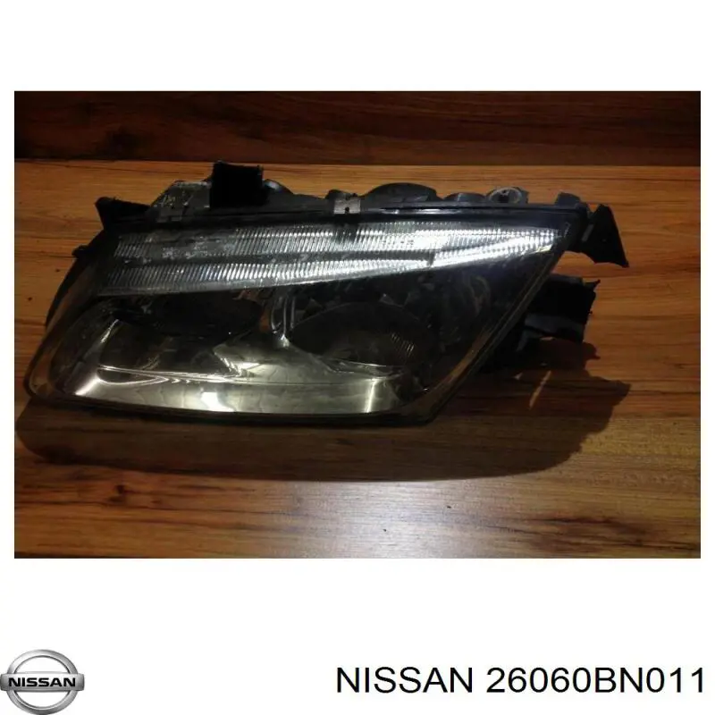 26060BN011 Nissan faro izquierdo