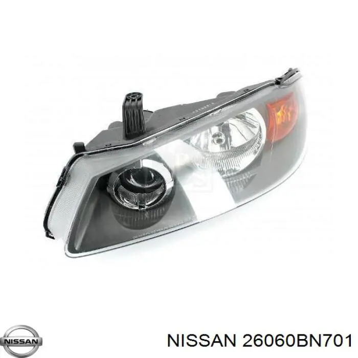 26060BN701 Nissan faro izquierdo