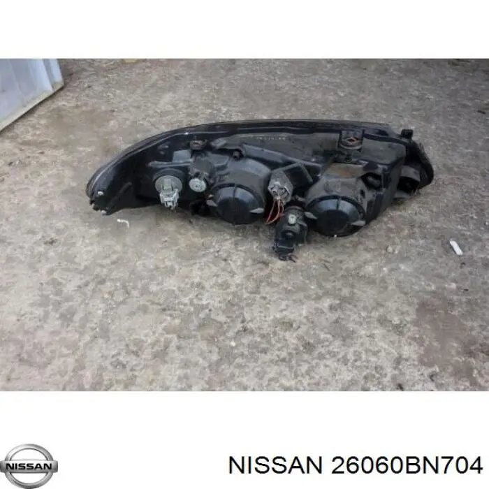 26060BN704 Nissan faro izquierdo