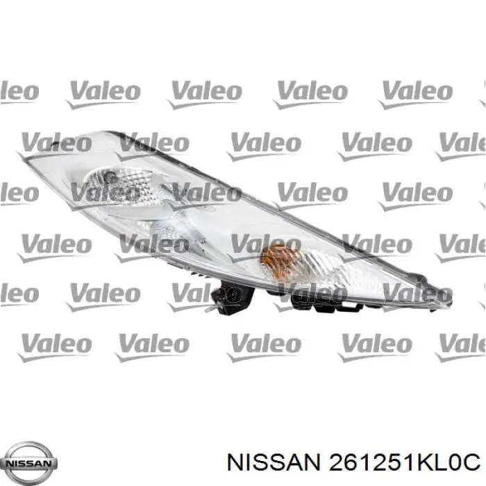 Comprar 261251KL0C Nissan/Infiniti Piloto lateral (intermitente) izquierdo
