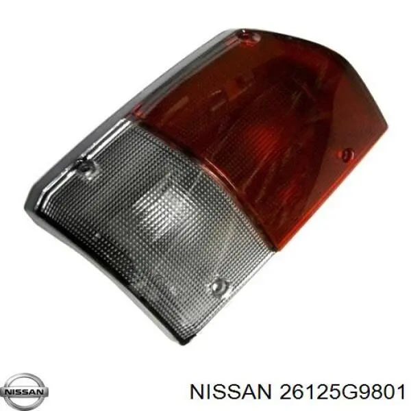 Piloto lateral (intermitente) izquierdo 26125G9801 Nissan/Infiniti