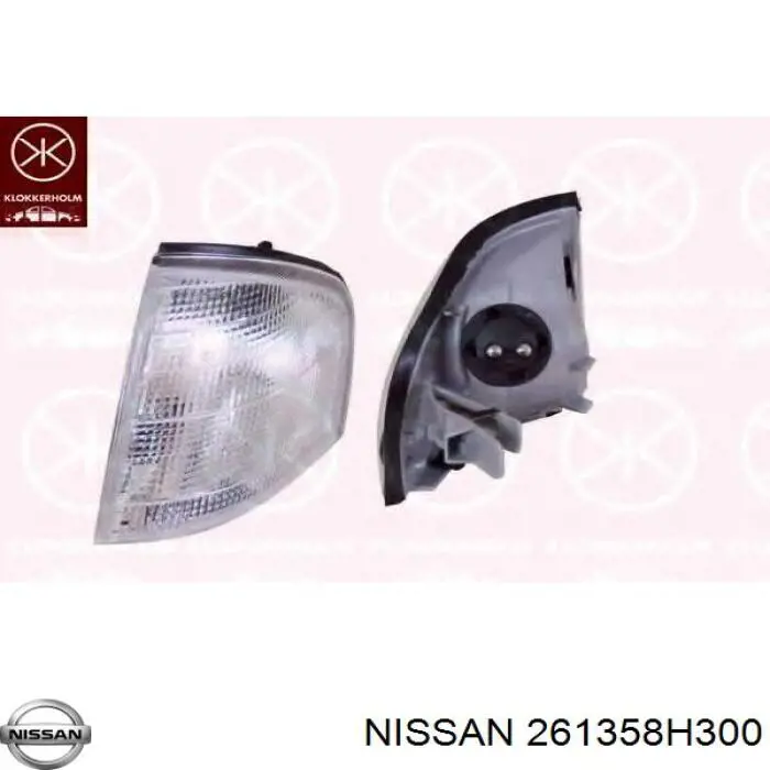 261358H300 Nissan piloto intermitente izquierdo