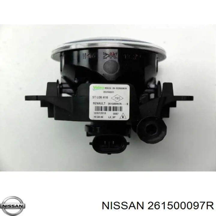 261500097R Nissan faro antiniebla