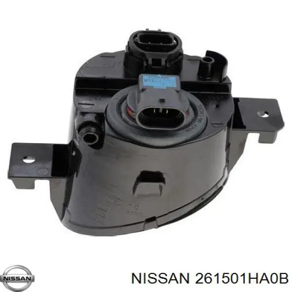 261501HA0B Nissan faro antiniebla derecho