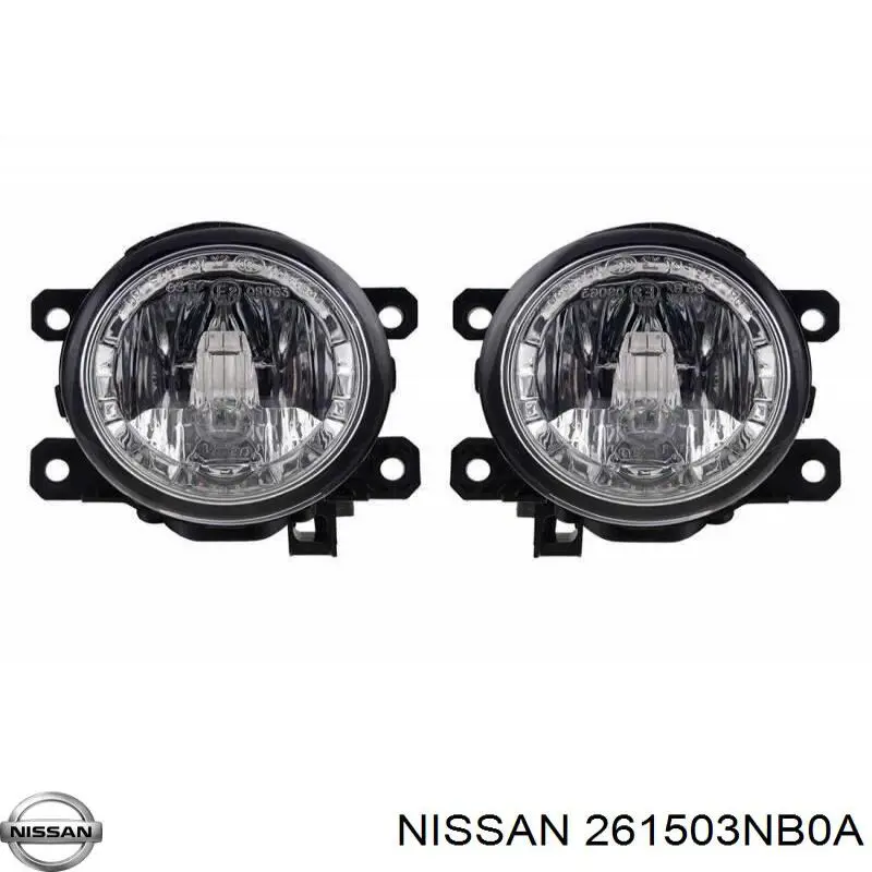 Faro antiniebla izquierdo / derecho Nissan LEAF (ZE0)