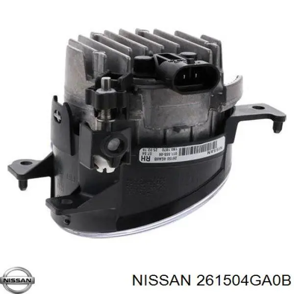 Luz antiniebla derecha para Nissan Q60 (V37)