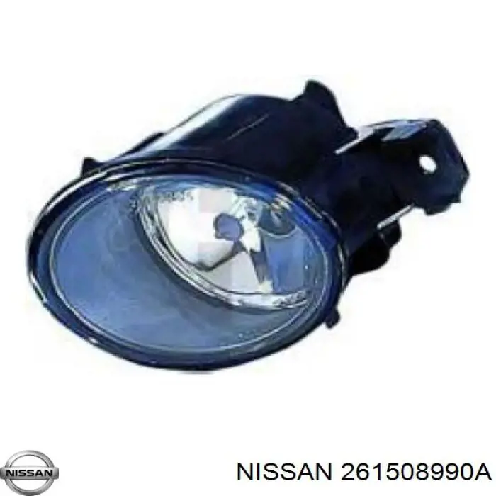 Faro antiniebla derecho 261508990A Nissan/Infiniti