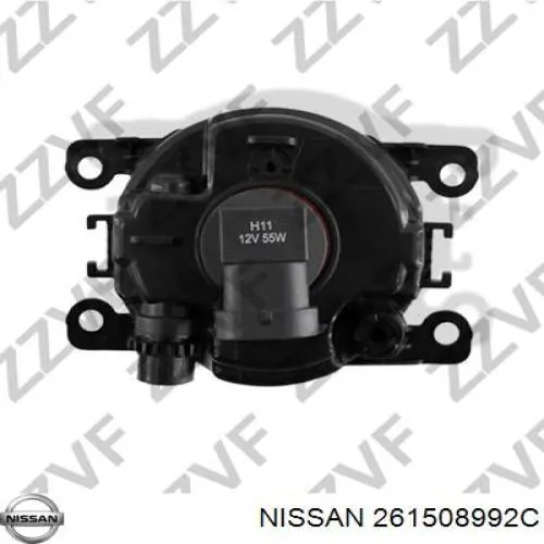 Luz antiniebla Nissan/Infiniti 261508992C precio, desde 42,22 EUR