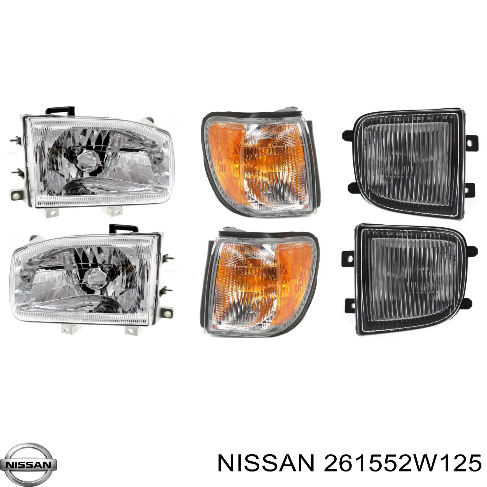 Luz antiniebla izquierda para Nissan Pathfinder (R50)