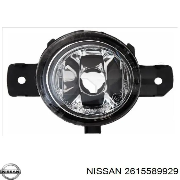 2615589929 Nissan luz antiniebla izquierdo