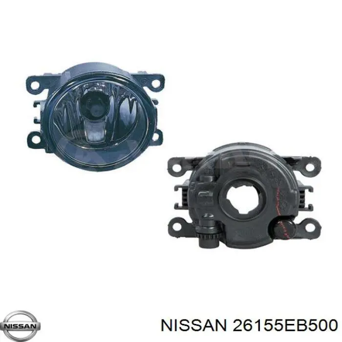 26155EB500 Nissan/Infiniti Luces antiniebla  izquierdo
