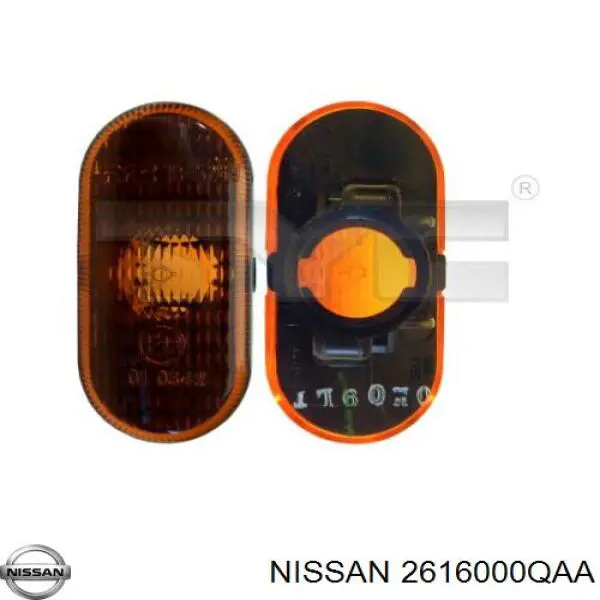 2616000QAA Nissan luz intermitente guardabarros