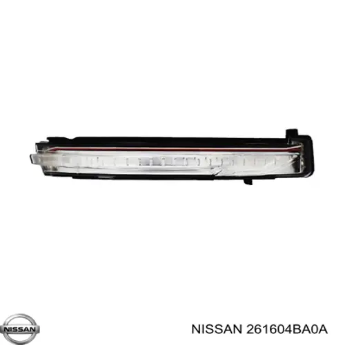 Luz intermitente de retrovisor exterior derecho para Nissan Rogue (T32U)