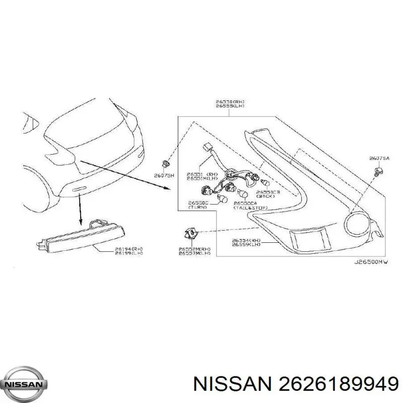 2626189949 Nissan