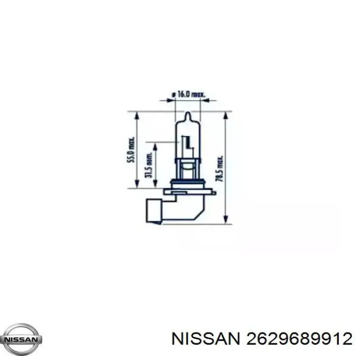Comprar 2629689912 Nissan/Infiniti 