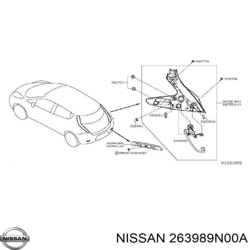 263989N00A Nissan