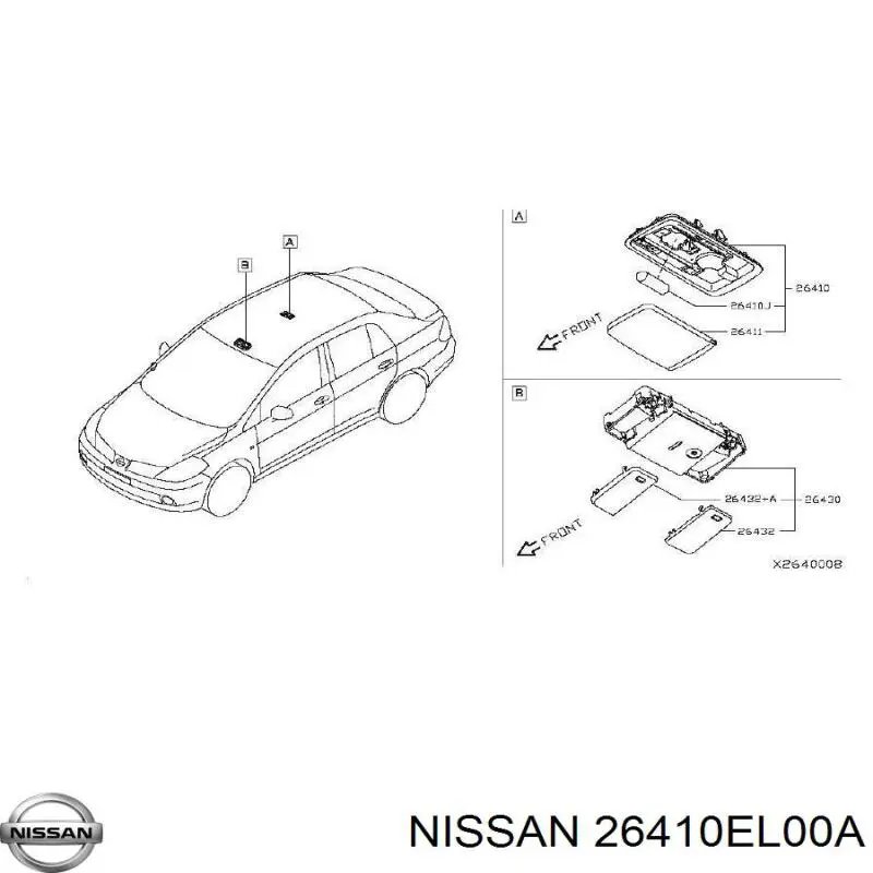 26410EL00A Nissan