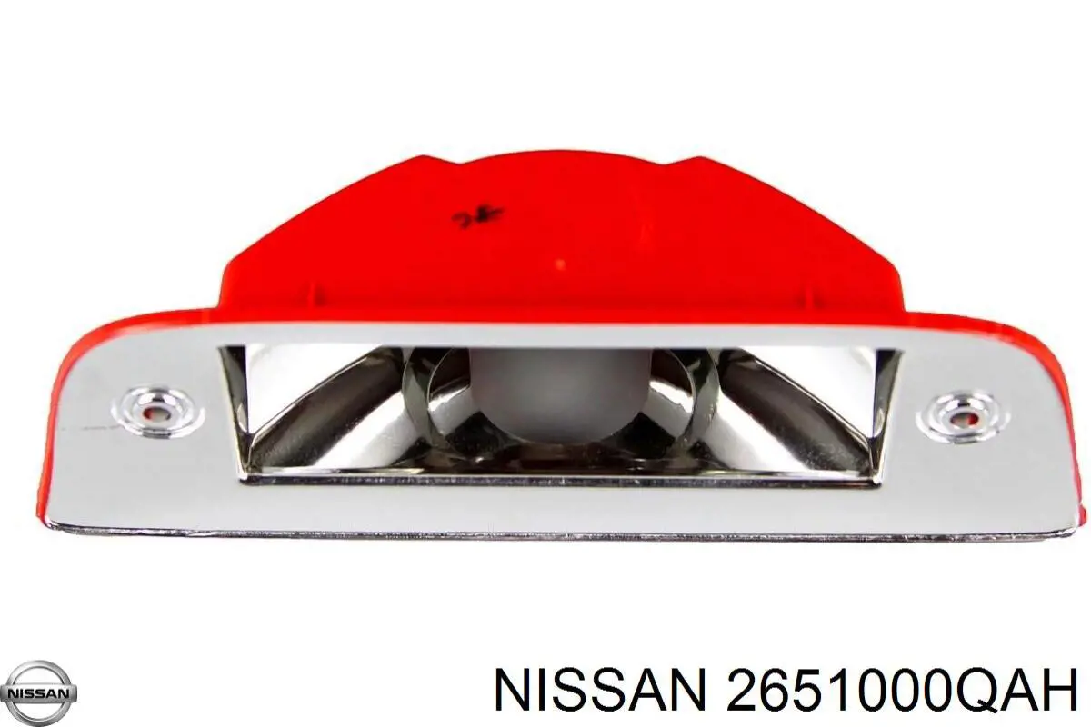 Luz de matrícula para Nissan Primastar (F4)