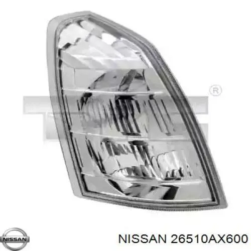 Comprar 26510AX600 Nissan/Infiniti Luz matricula