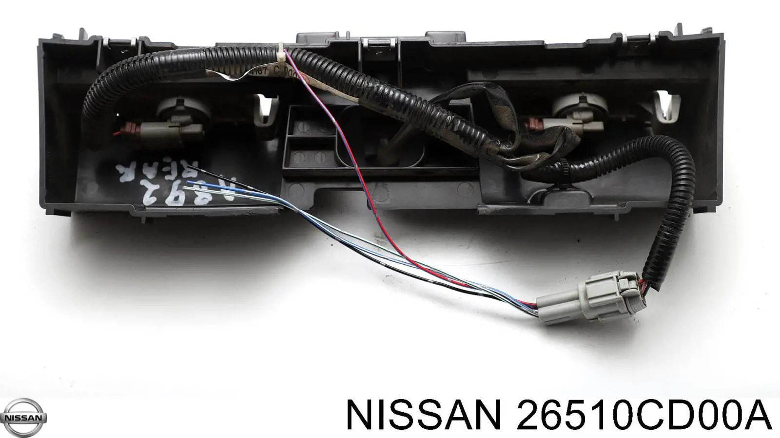 26510CD00A Nissan piloto de matrícula