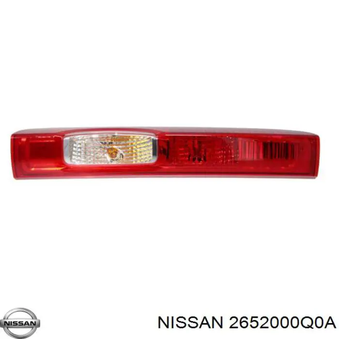 Comprar 2652000Q0A Nissan/Infiniti Piloto trasero derecho