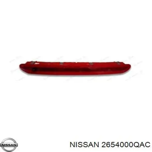 Comprar 2654000QAC Renault (RVI) Luz de freno trasera adicional 