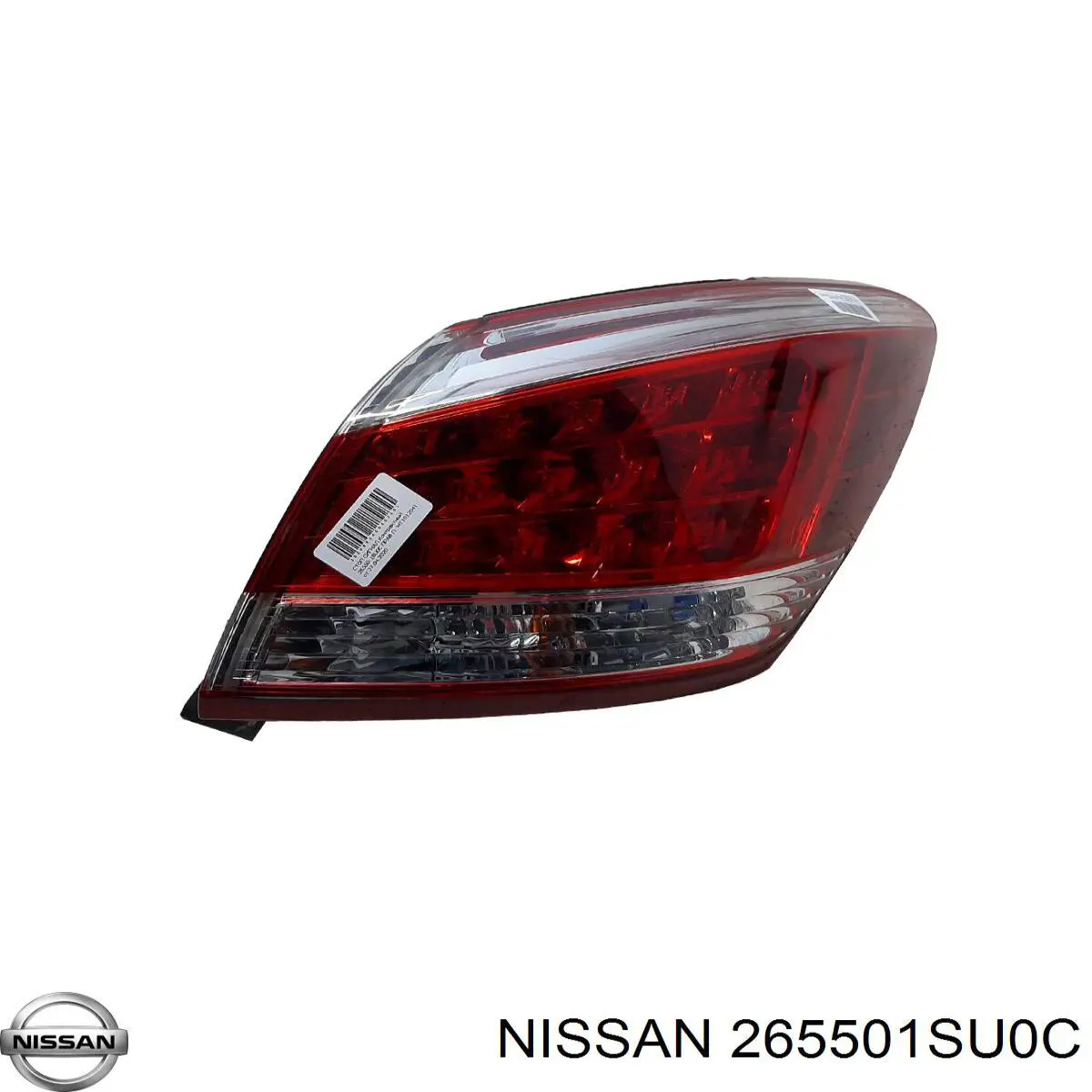 265501SU0B Nissan piloto posterior exterior derecho