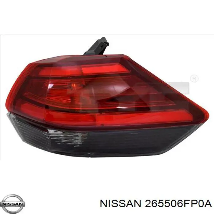 265506FP0A Nissan/Infiniti Piloto trasero exterior derecho