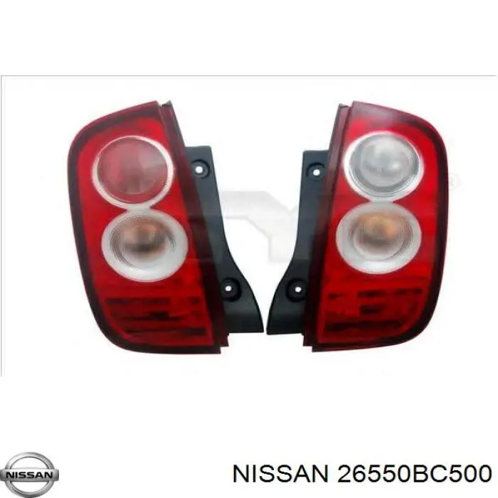 Piloto trasero derecho Nissan/Infiniti 26550BC500 precio, desde 92,93 EUR