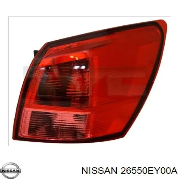 Piloto trasero exterior derecho Nissan/Infiniti 26550EY00A precio, desde 49,94 EUR