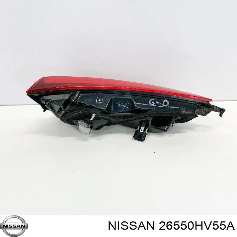 26550HV55A Nissan/Infiniti Piloto trasero interior derecho