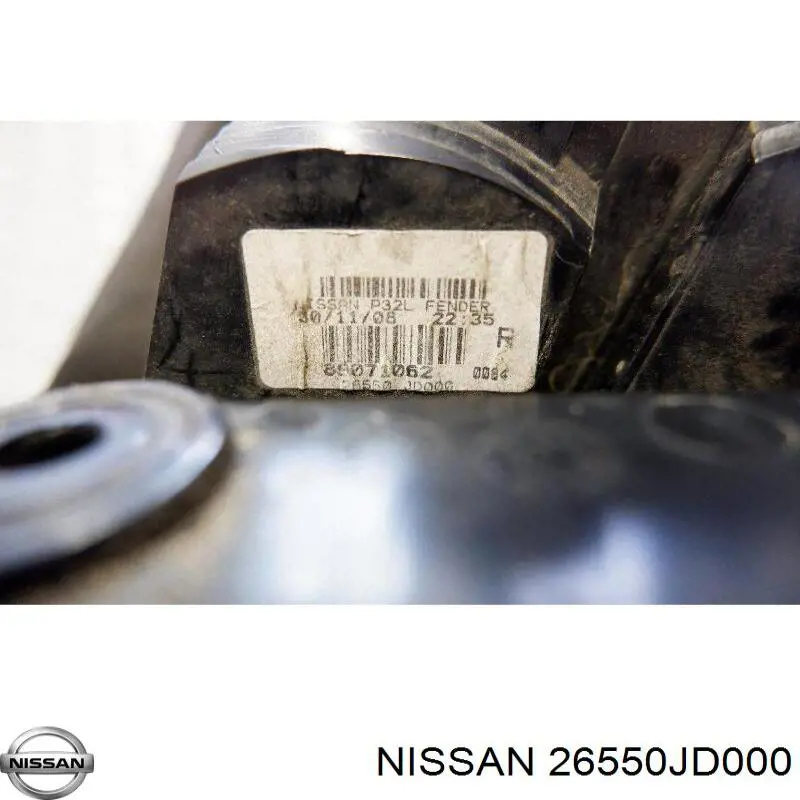 Comprar 26550JD000 Nissan/Infiniti Piloto trasero exterior derecho