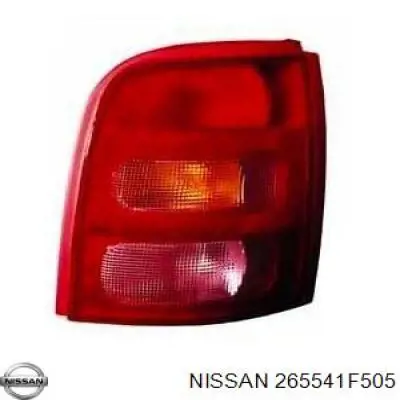 265541F505 Nissan piloto posterior derecho