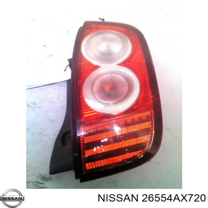 26554AX720 Nissan piloto posterior derecho