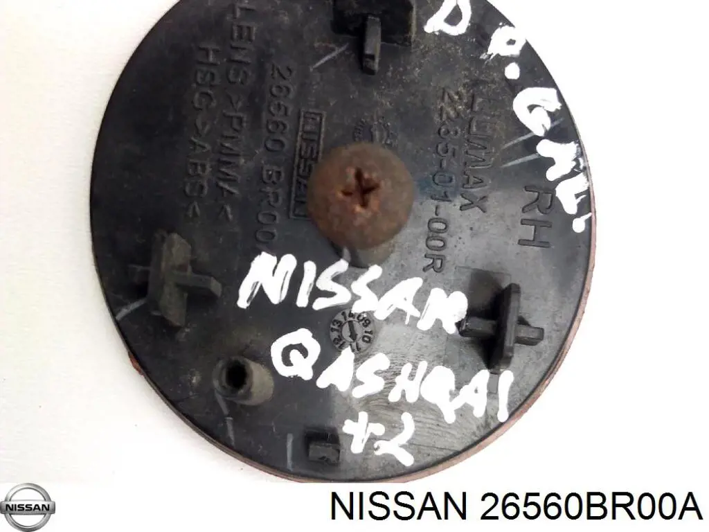 Comprar 26560BR00A Nissan/Infiniti Reflector del parachoques trasero derecho
