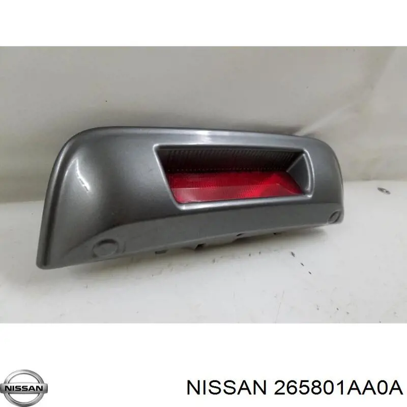265801AA0A Nissan faro antiniebla trasero