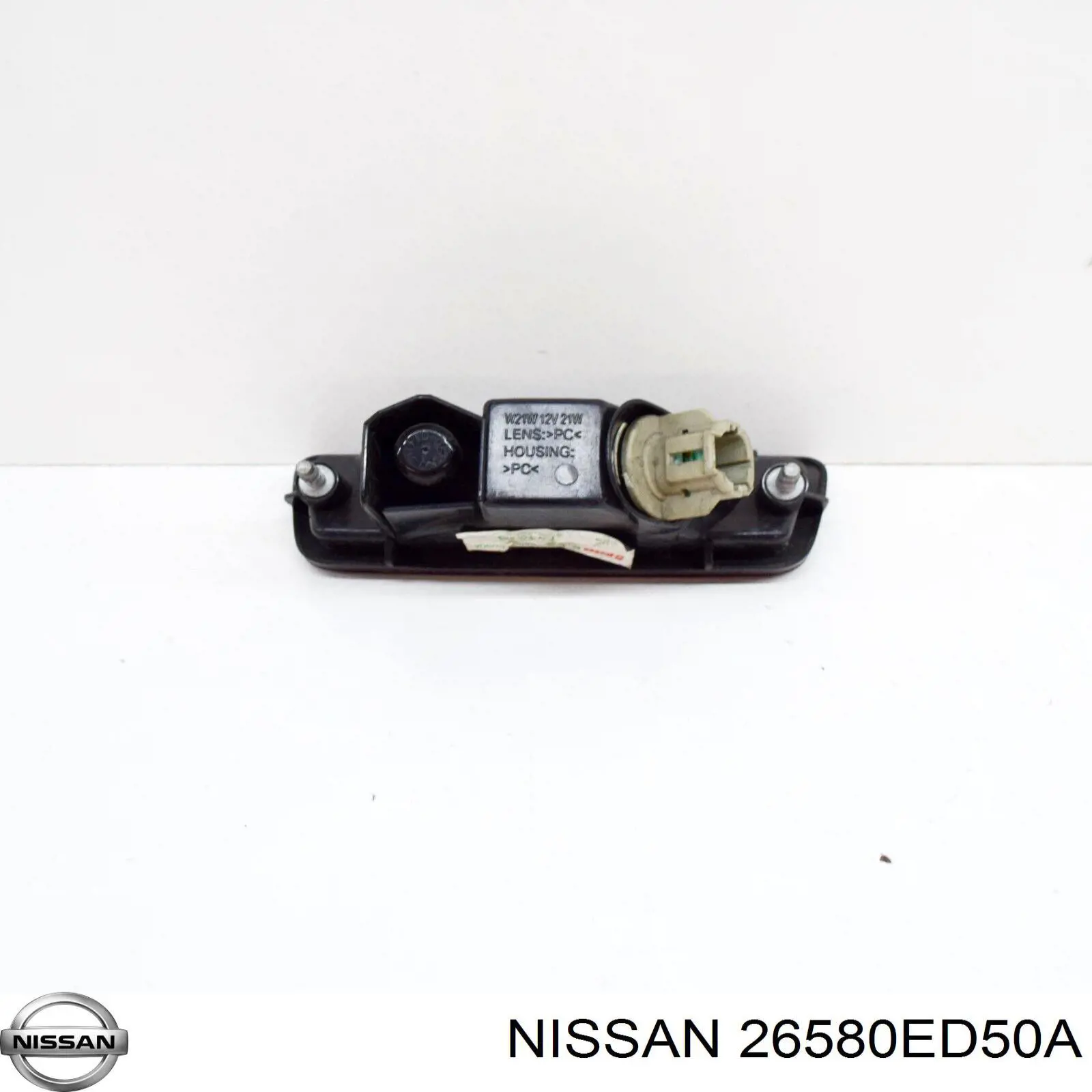26580ED50A Nissan faro antiniebla trasero