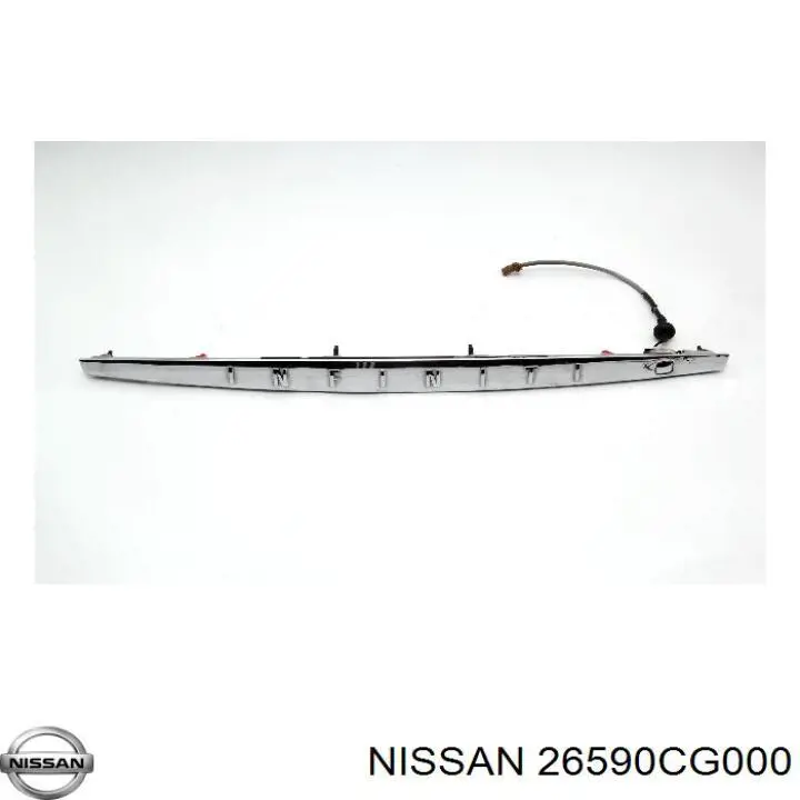 26590CG000 Nissan lampara de luz de freno adicional