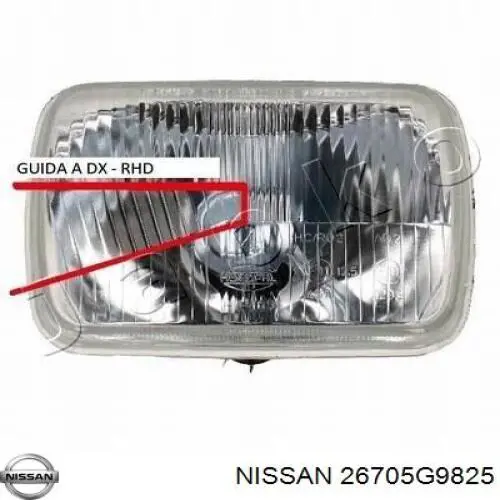 26705G9825 Nissan/Infiniti Faros