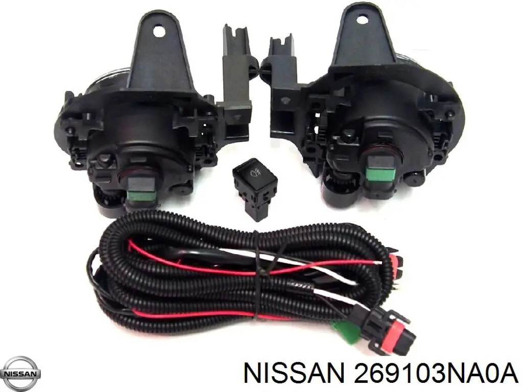 269103NA0A Nissan soporte, faro antiniebla derecho